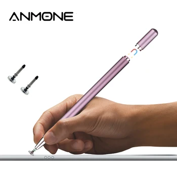 Стилус для планшета Anmone Samsung Xiaomi, сенсорная ручка для экрана ноутбука, для телефона, Карандаш для рисования с магнитным колпачком, офисная ручка