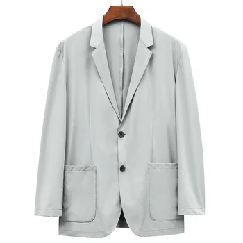 5972-2023 Новый мужской комплект одежды для отдыха на Западе, тренд8, маленький костюм с длинными рукавами, корейская приталенная сезонная куртка, отдельные детали