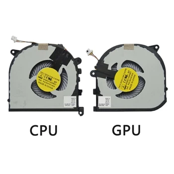 Вентилятор процессора GPU Вентилятор Охлаждения ноутбука 5V 4-контактный с 4 проводами для Dell 15 9550 5510 Часть ноутбука Бесщеточный двигатель