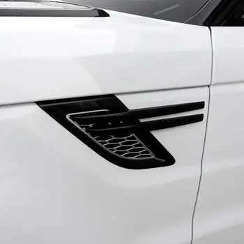 АБС-Пластик, Накладка На Боковое Крыло, Наклейка, Глянцевый Черный Чехол Для Land Rover Range Rover Sport 2014-2017