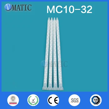 Бесплатная доставка Статический смеситель для смолы MC 10-32 Смесительные форсунки для эпоксидных смол Duo Pack (белый сердечник)