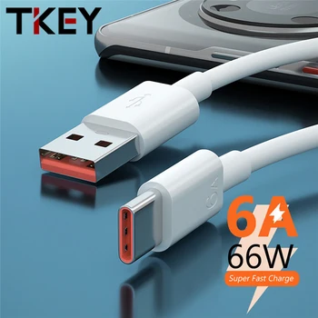 Lovebay 6A 66 Вт USB Type C Сверхбыстрый Кабель USB Для Быстрой Зарядки Телефона, Зарядное Устройство, Шнур Для Передачи данных Для Huawei Mate 40 50 Xiaomi 11 10 Pro