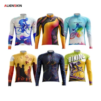 Летние Велосипедные куртки Унисекс с защитой от ультрафиолета, футболка с длинным рукавом для MTB Велосипеда, Одежда для велоспорта, Майо для велоспорта, Джерси для гонок