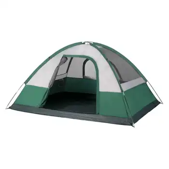 Купольная палатка Liberty Mt. 9' x 7', рассчитана на 3-4 спальных места