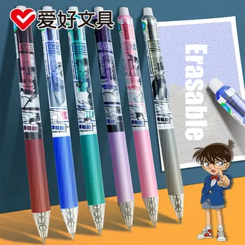AIHAO GP2221 Стираемая гелевая ручка Conan Kawaii, Школьные Канцелярские принадлежности, Подарок, Синие чернила 0,5 мм
