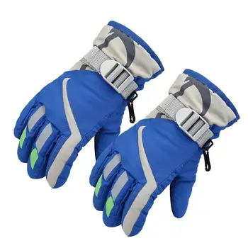 Отличные Лыжные перчатки Прочные носимые Портативные прочные детские уличные перчатки Теплые перчатки 1 пара