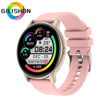 2023 Смарт-часы Для Мужчин и Женщин, спортивные фитнес-часы с HD экраном, мониторинг здоровья, водонепроницаемые Bluetooth-умные часы для Android IOS