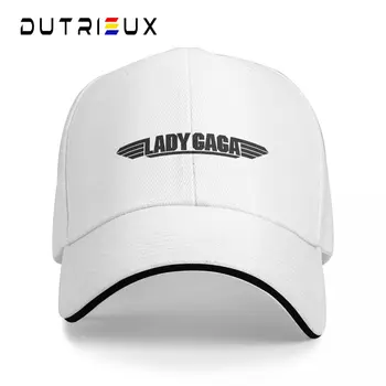 Бейсбольная кепка для мужчин и женщин Lady Gaga -Логотип Hold My Hand (черное на белом), кепки Ny Caps, детская кепка для мальчиков