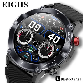 EIGIIS Смарт-Часы Мужские Bluetooth Вызов 1,32 