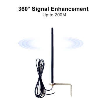 Используется для клонирования ECOSTAR RSE/RSC/RSZsmart дверной пульт дистанционного управления 433 МГц антенный усилитель сигнала signal enhancemen