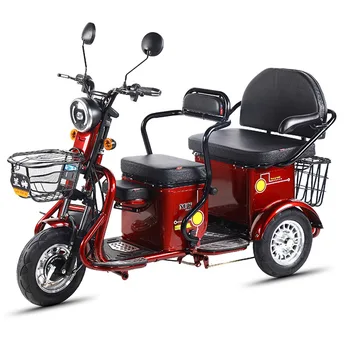 Электрический трехколесный велосипед 48V/60V20A, многофункциональный электромобиль, интеллект, низкое энергопотребление, выносливость, транспорт для отдыха