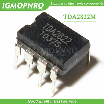 10шт TDA2822M TDA2822 DIP-8 Двойной высоковольтный Pwr усилитель Аудио Усилители новый оригинальный