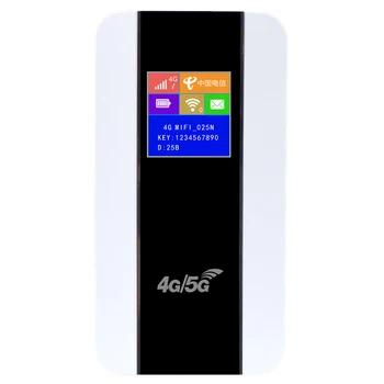 DNXT 4G LCD Портативный мобильный WiFi-маршрутизатор 4G Mogem MiFis Точка доступа с sim-картой, аккумулятор 3000 мАч, модем WiFi b818