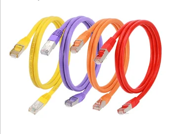 R1829 шесть сетевых кабелей домашняя сверхтонкая высокоскоростная сеть cat6 gigabit 5G широкополосная компьютерная маршрутизация соединительная перемычка