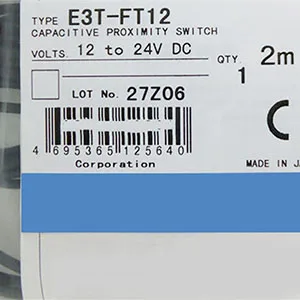 Датчик фотоэлектрического переключателя E3T-FT12 2 М