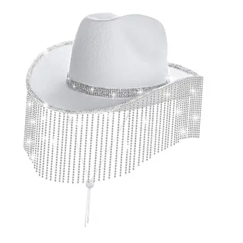 Ковбойская шляпа, стильная удобная прочная шляпа от солнца для карнавальных фестивалей и вечеринок
