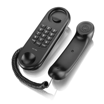 Настенный стационарный телефон TCF1000 с возможностью повторного набора для дома и офиса, спа-салонов отелей