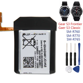 Сменный аккумулятор EB-BR760ABE для Samsung Gear S3 Frontier/Classic EB-BR760A SM-R760 SM-R770 SM-R765 380 мАч