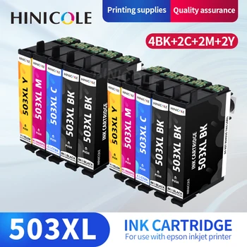 Совместимый чернильный картридж Hinicole 503 503XL T503 T503XL для принтера Epson 503 XP-5200 XP-5205 WF-2960DWF WF-2965DWF