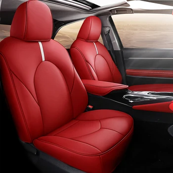 5-местный Комплект чехлов для автомобильных сидений с полной защитой для Toyota Camry 2018-2021 Аксессуары для защиты подушек салона Автомобиля