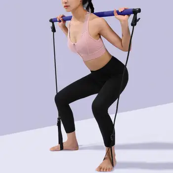 Эластичная веревка для фитнеса, сильная прочность на растяжение, Хорошая эластичность, для Похудения Ног, Долговечное Оборудование для тренировок с натянутой веревкой для йоги Для женщин