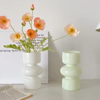 Креативная стеклянная ваза для цветов, Гидропоника, бутылка для Цветов, Контейнер для цветочных растений, Настольное украшение, Украшение дома
