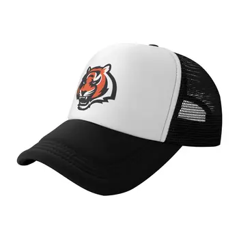 Бейсбольная кепка Bengals Grid Trucker Snapback для мужчин, бейсбольные мужские шапки, кепки с логотипом, повседневные из полиэстера Four Seasons