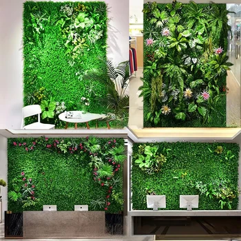 40 см * 120 см, новые искусственные растения, трава, стеновая панель, искусственный газон, искусственная трава, мох, подходит для наружного украшения внутреннего сада