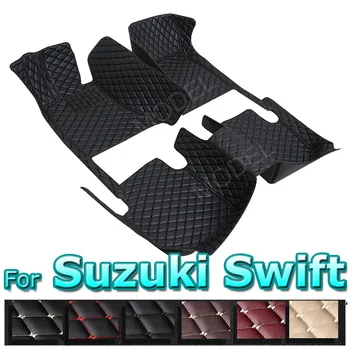 Автомобильные Коврики Для Suzuki Swift AZG412 413D 414 2011 ~ 2017 5-дверный Водонепроницаемый Коврик Автомобильный Коврик Для Пола Автомобильные Аксессуары