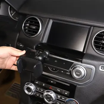 Автомобильный Навигационный Экран Передний Кронштейн Для мобильного Телефона GPS Кронштейн Для Land Rover Discovery 4 LR4 2010-2016 Аксессуары Из Алюминиевого Сплава