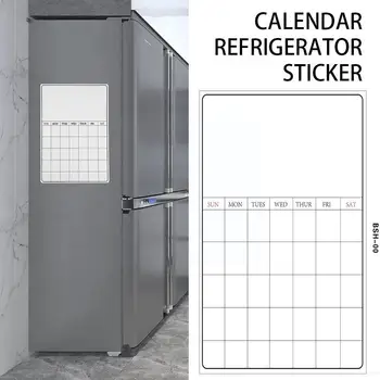 Магнитная акриловая доска-календарь, наклейка на холодильник, Многоразовый график работы, легко стираемая Доска на холодильник Для домашнего офиса Scho G3C7