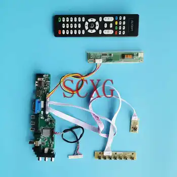 Плата цифрового контроллера DVB 3663 подходит для B141EW01 B141EW02 DIY Kit USB VGA AV RF HDMI-Совместимый 14,1 