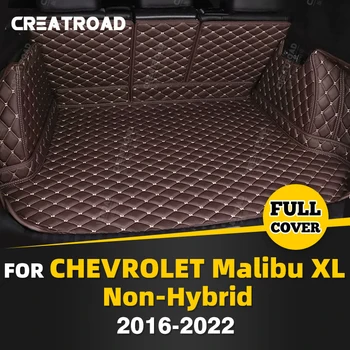Полное Покрытие Багажника Коврик Для Chevrolet Malibu XL Негибридный 2016-2022 21 20 19 18 17 Автомобильный Чехол Накладка Для Интерьера Аксессуары