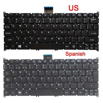 Испанская клавиатура SP/US для ACER Aspire MS2346 MS2377 Q1VZC Chromebook C7 C710 C710-2847 V5-123 V5-131 V5-121 V5-171 AO756 B113-M