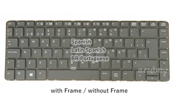 LA Испанская BR Португальская клавиатура для HP Probook 440 G0 G1 G2, 445 G2, 430 G2, NSK-CP0SW, 767470- 721520- 734835- 071 -161 -201