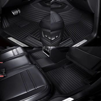 Автомобильные Коврики из искусственной кожи на заказ для Lexus LS LS600h 4 Seat 2006-2016 Год Детали интерьера Автомобильные Аксессуары Ковер