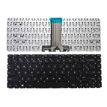 BR Раскладка клавиатуры Высокоэффективная Защита от четкого ввода текста Замена для ноутбука HP Pavilion 14-BS
