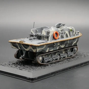 Литая под давлением Военная модель Ixo в масштабе 1:72 из сплава времен Второй мировой войны, Немецкий бронированный танк-амфибия, Военизированный Боевой Гусеничный Игрушечный подарок