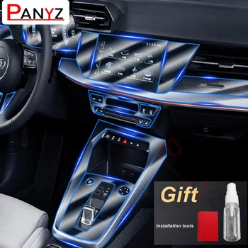 TPU Автомобильная шестерня, приборная панель, экран GPS-навигации, пленка, Защитная ремонтная наклейка, Автоаксессуары, ремонт для Audi Q7 2012-2015