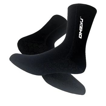 Неопреновые носки для Дайвинга SCR, 5 мм, Для Плавания, Сохраняющие тепло, для Подводного Плавания, Пляжные, нескользящие, предотвращающие порезы, Мужские, Женские Носки