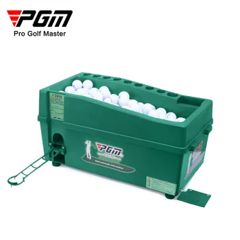 Полуавтоматическая машина для игры в гольф PGM, автоматический дозатор мячей для гольфа с держателем клюшек для гольфа из АБС-материала