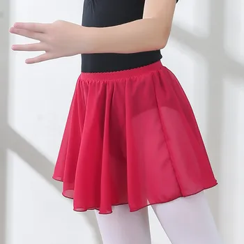 Балетная танцевальная рубашка для взрослых и детей с чистым цветочным принтом, тренировочное треугольное танцевальное платье, женское балетное платье для детей