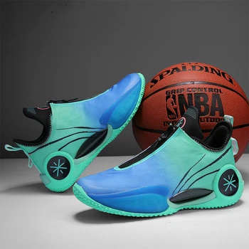 Новые мужские спортивные баскетбольные туфли; нескользящая дышащая спортивная обувь; уличная удобная обувь для тренировок; баскетбольная обувь для девочек