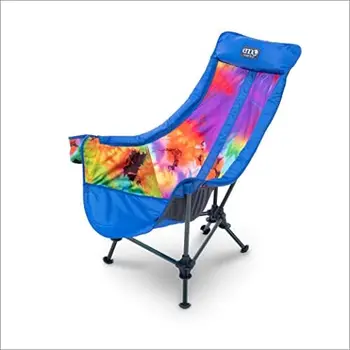 Стул DL - Портативный Походный стул с подстаканником - Шезлонг для пеших прогулок, альпинизма, пляжа, кемпинга и фестивалей - T