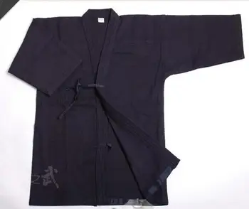Японская рубашка для кендо, Кимоно, Хлопковые мужские летние топы Самураев, Традиция