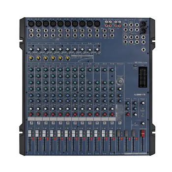 16-Канальный музыкальный Микшерный пульт Power Mixer Аудио Микшер с USB и фантомным питанием 48 В