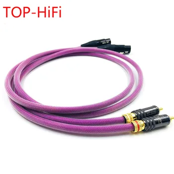 ТОП-пара Hi-Fi Wbt-0144 с разъемом 2RCA и разъемом 2XLR XLR Балансный опорный соединительный аудиокабель с кабелем XLO HTP1