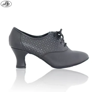Танцевальная спортивная обувь BD T3 Танцевальная женская обувь для бальных танцев на высоком каблуке из натуральной кожи, женская обувь для занятий обувью
