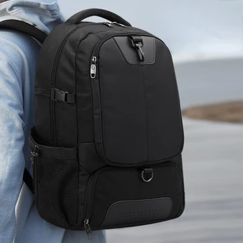 Рюкзак для ноутбука с возможностью расширения, USB-зарядка, рюкзак для ноутбука, Большой емкости, спортивный рюкзак для путешествий, школьная сумка для мужчин и женщин