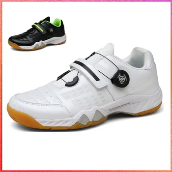 Новая обувь для бадминтона, дышащая противоскользящая спортивная обувь, Профессиональная теннисная обувь, студенческая теннисная обувь, нескользящая обувь для бадминтона